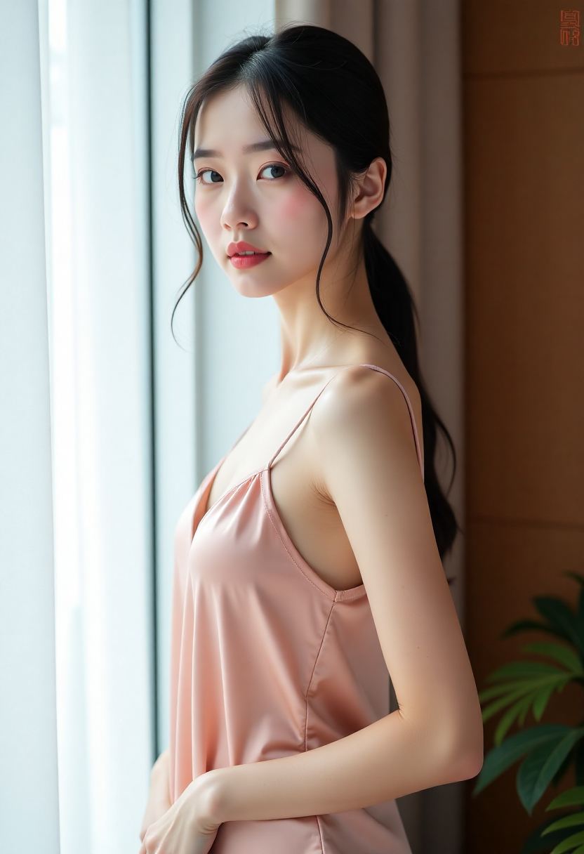 复古游戏机和手柄摆放在木桌上